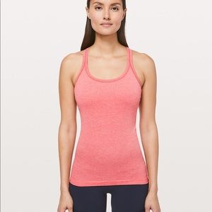 Lululemon Ebb to Street tank in blush